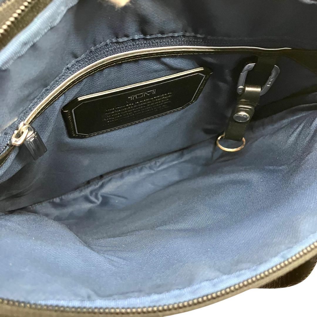 良品 1999 TUMI ショルダーバッグ ナイロン レザー ブラック
