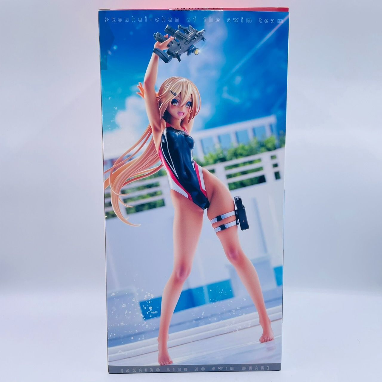 水泳部のコウハイちゃん 赤色ラインの水着 ver. ARMSNOTE ホビー