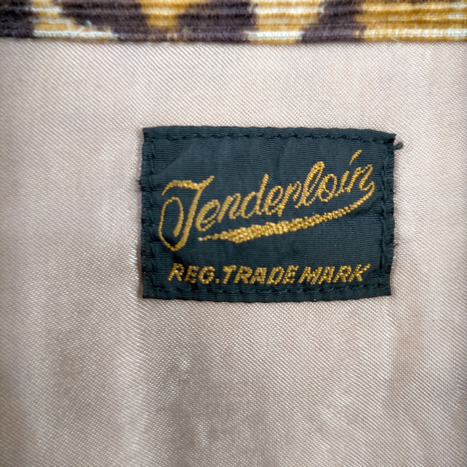 テンダーロイン TENDERLOIN T-CORDUROY SHT レオパード コーデュロイ 