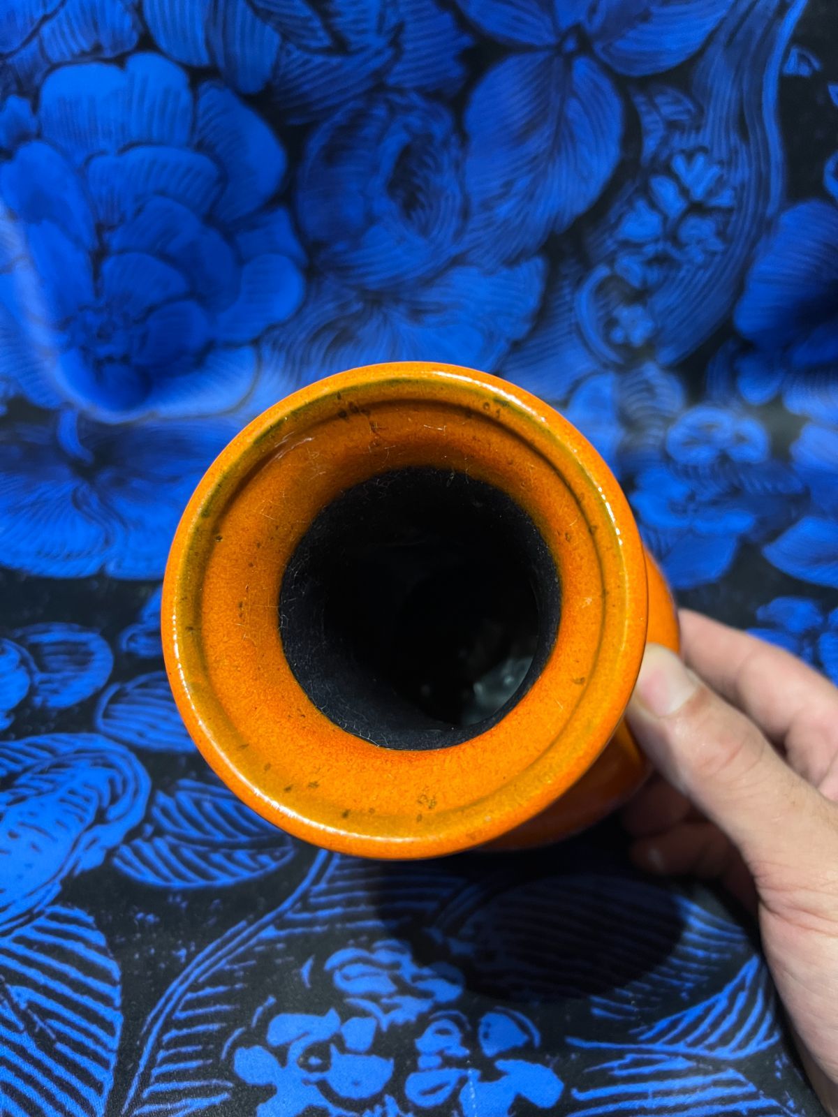 JASBA 西ドイツ 花瓶 ビンテージ 溶岩花瓶 602 1016 フラワーベース