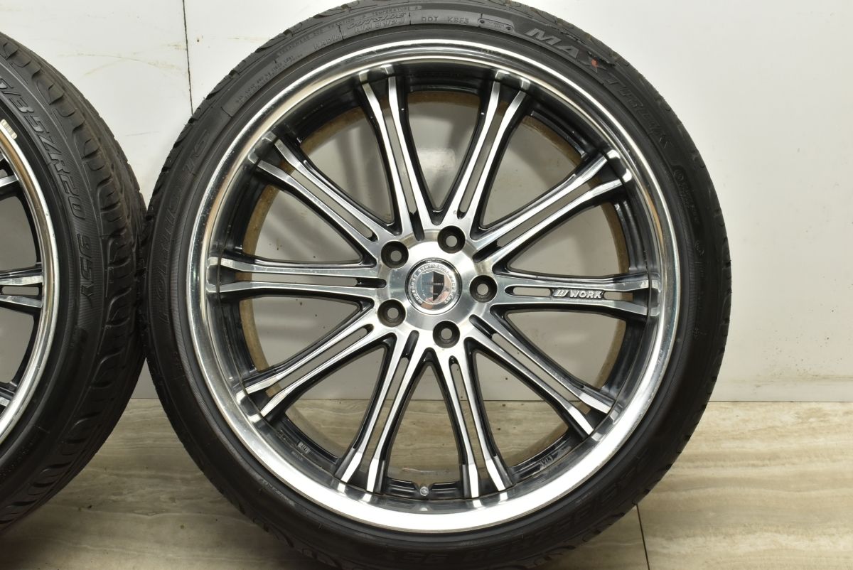 WORK シュバート20インチ 9J +35 / 10J +38 235/35 WORK シュバート20インチ 9J +35 / 10J +38 235/35