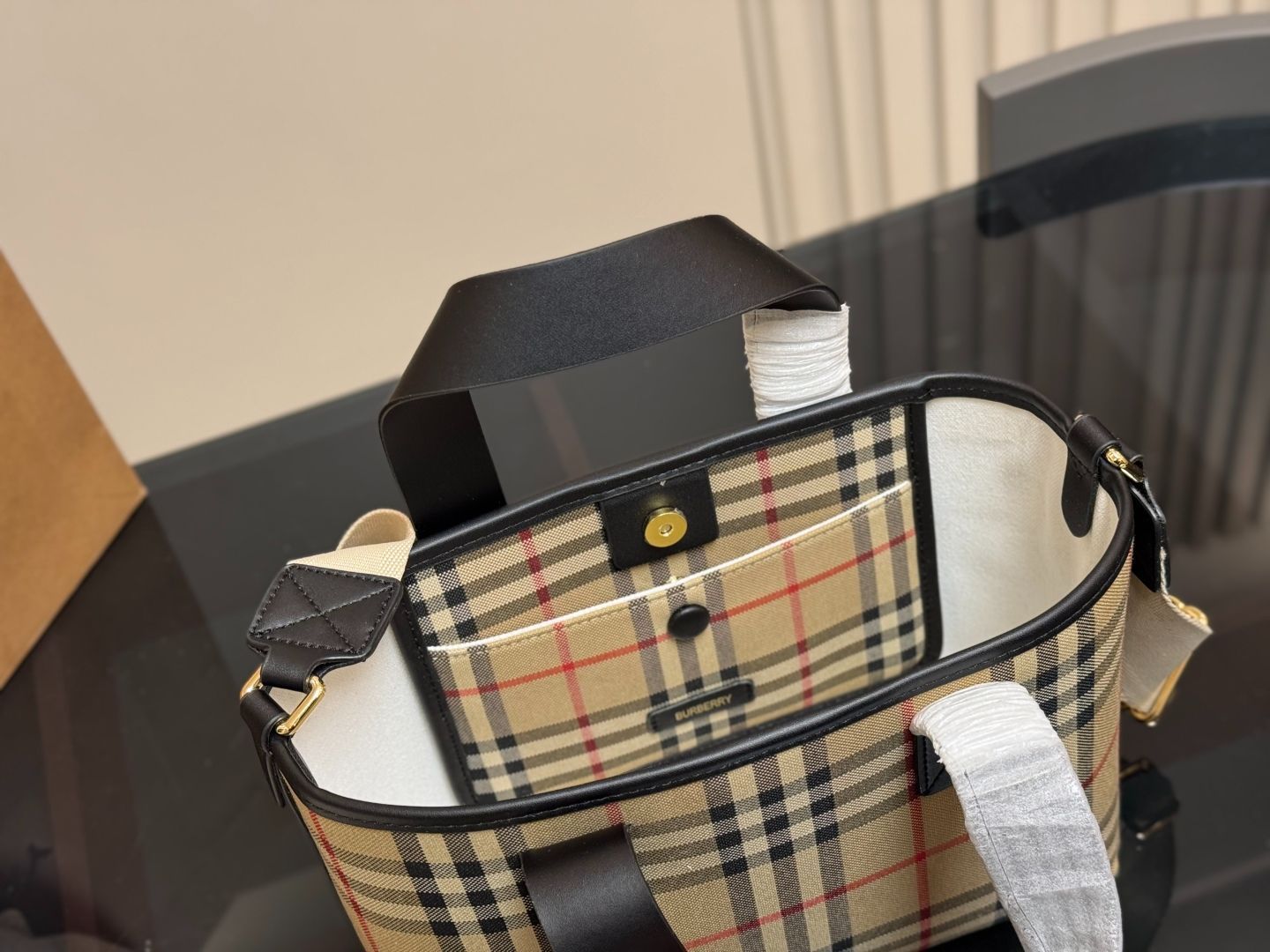 今日特価】Burberry ショッピングバッグ 26×18cm-WTO輸入1