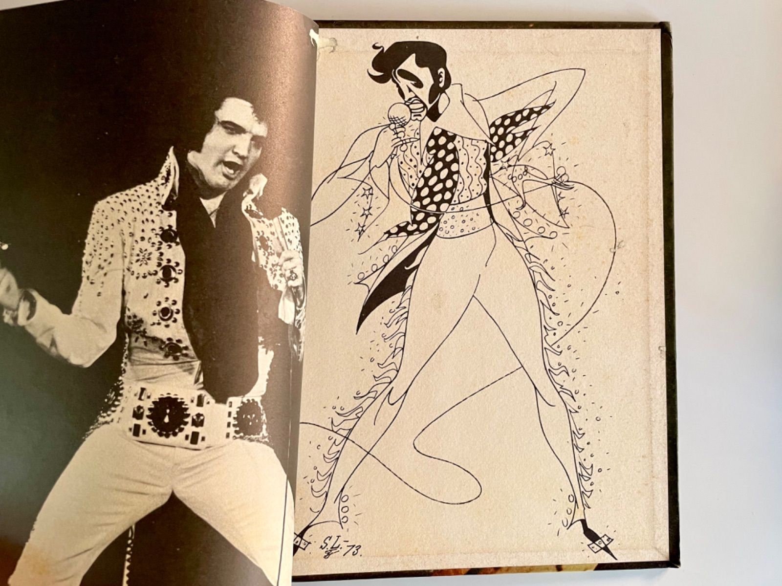 レア　エルビスプレスリー　1975年　スベニアメニュー　ディナーショー レア エルビスプレスリー 1975年 スベニアメニュー ディナー