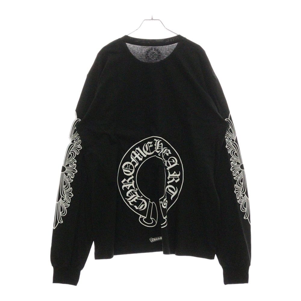 CHROME HEARTS 長袖カットソー 黒 LAS VEGAS CHROME HEARTS 長袖カットソー 黒 LAS VEGAS トップス