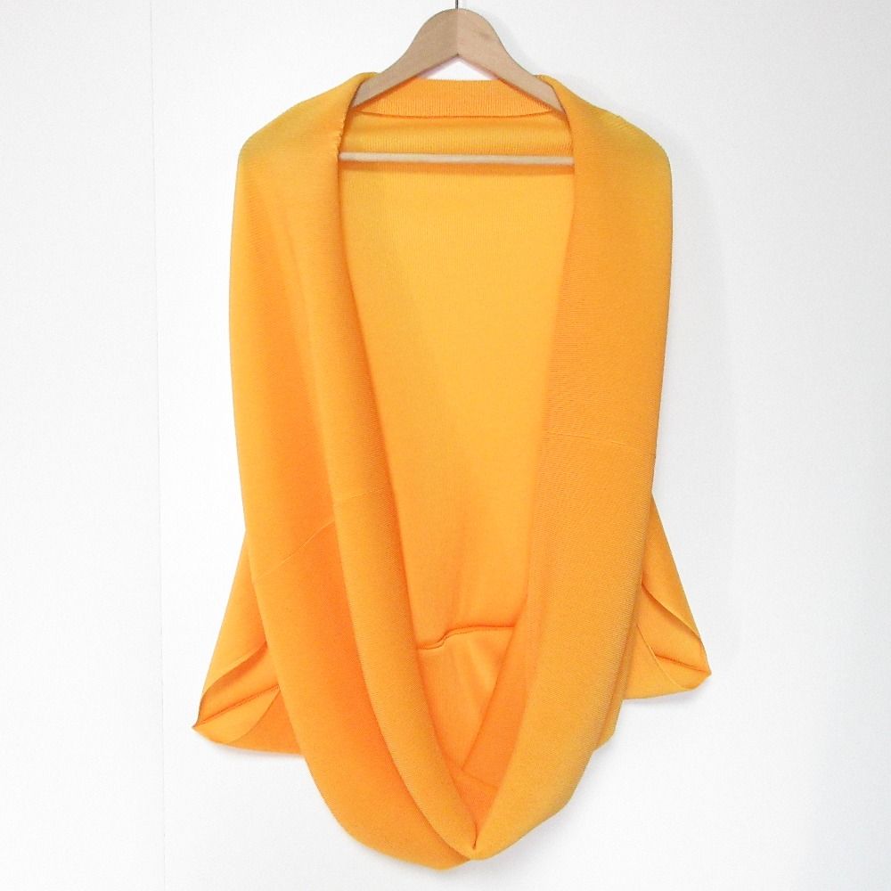 美品 PLEATS PLEASE ISSEY MIYAKE プリーツプリーズ イッセイミヤケ ボレロカーディガン PP31FO303 イエロー レディース 古着 中古 美品 PLEATS PLEASE ISSEY MIYAKE プリーツプリーズ イッセイ