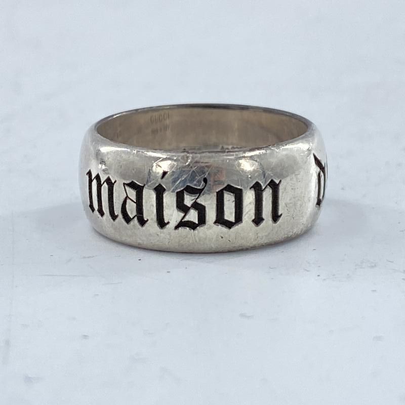 GUCCI Maison de I amour リング 19 シルバー グッチ Ag925 10