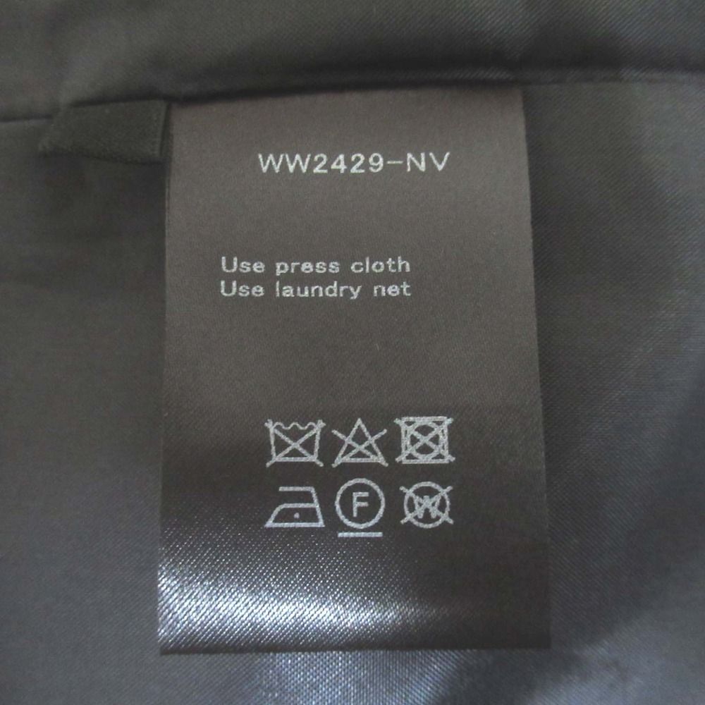 美品 24AW Waltz ワルツ AKIRANAKA アキラナカ ウール ノーカラー