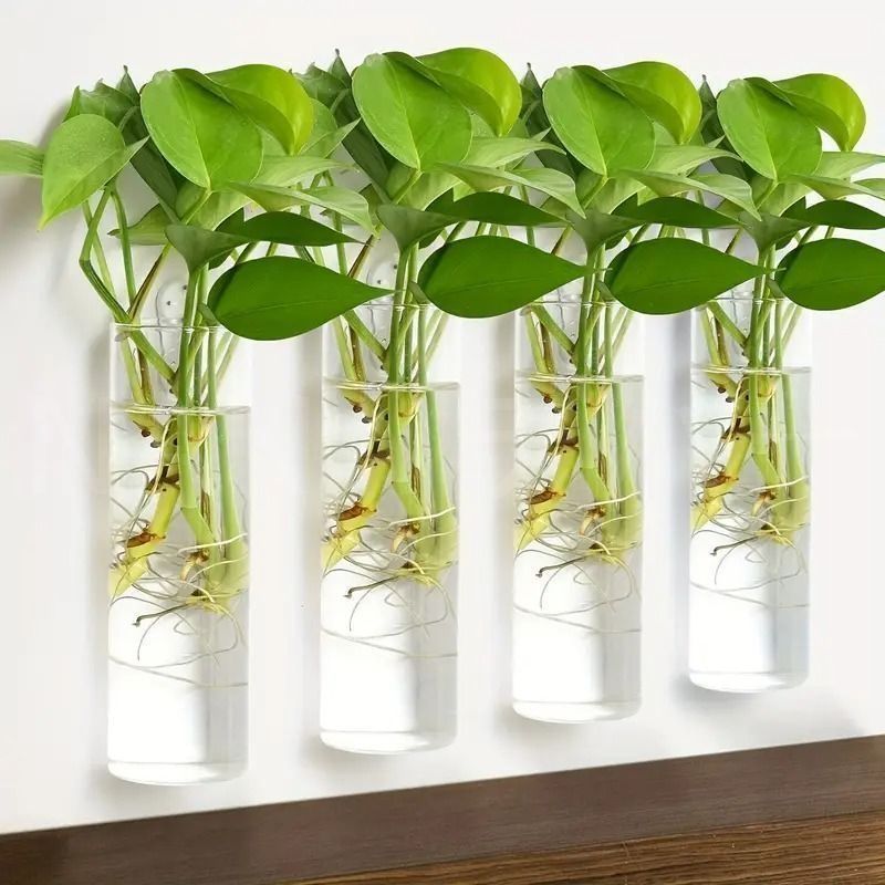 新品?未使用】 花瓶 試験管プランター 壁掛け フラワーベース