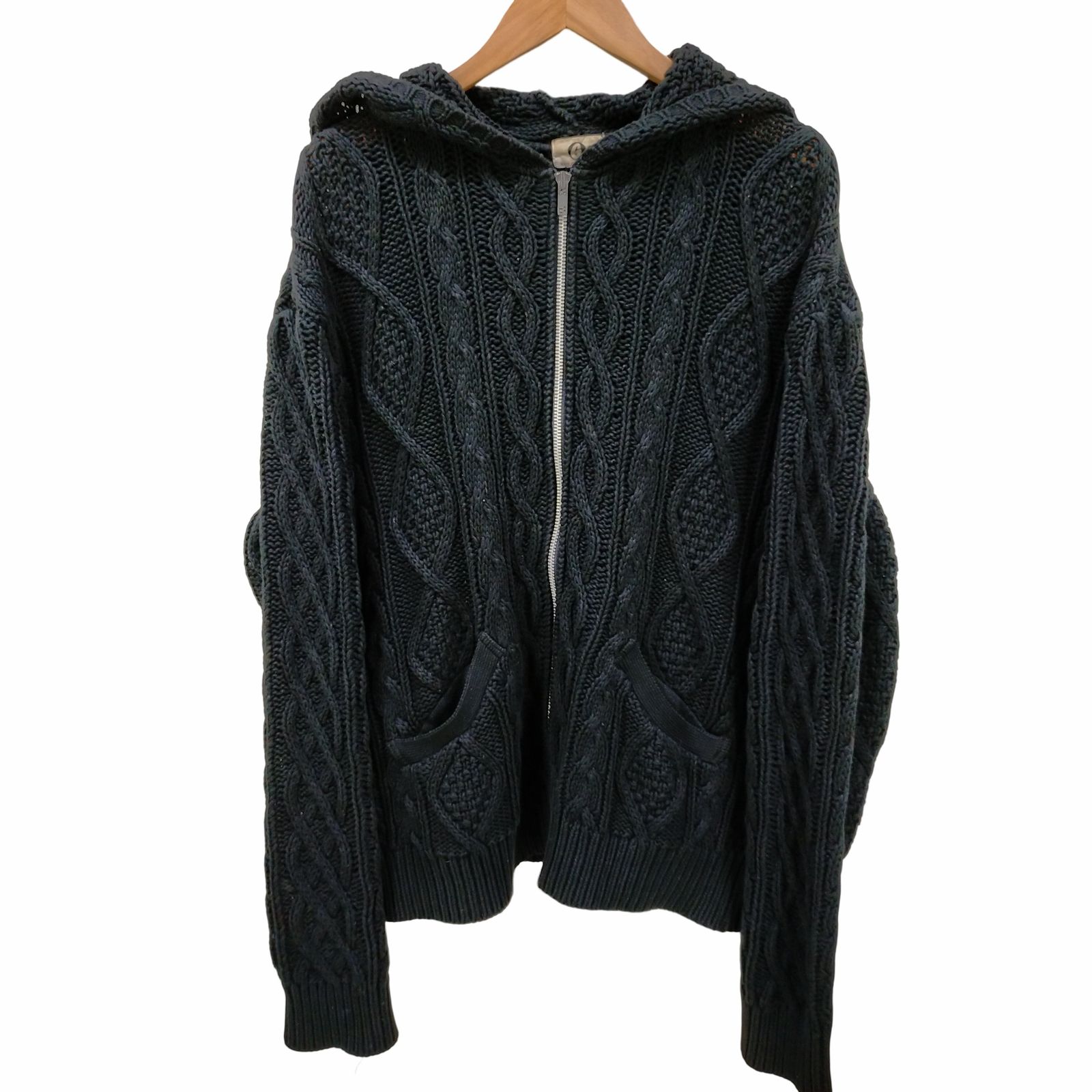 グッドイナフ GOODENOUGH フィッシャーマン ニットパーカー