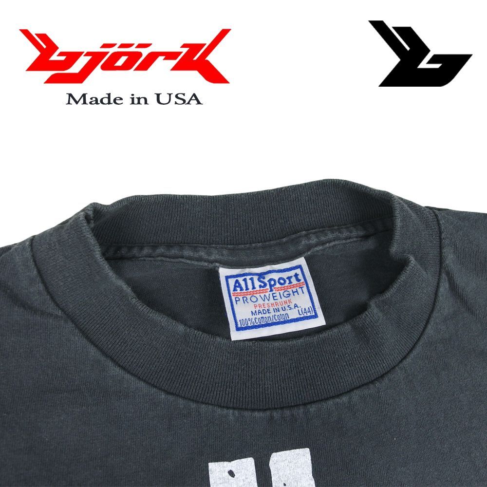 94年　USA製 Björk ビョーク　The Lyrical Tシャツ　Ｌ bjorkビョークTシャツバンドTシャツUSA製シングルステッチ