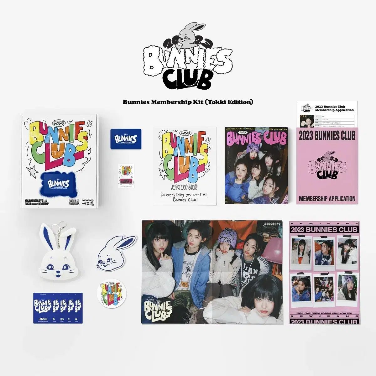 NewJeans ファンクラブキット NewJeans BUNNIES CLUB ファンクラブキット 2023｜トレファクONLINE