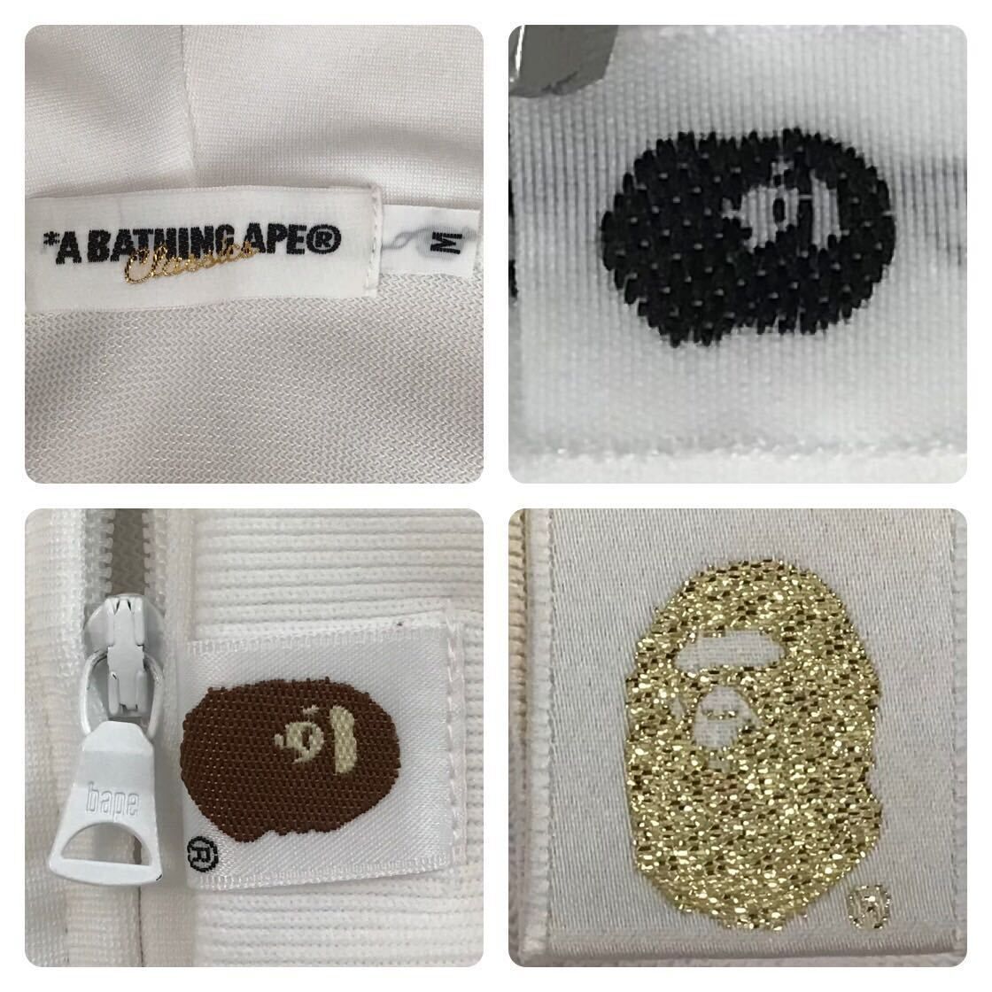 2009年 テリヤキ星人 ジャージ シャーク パーカー Mサイズ a bathing ape BAPE JERSEY shark full zip hoodie エイプ ベイプ NIGO