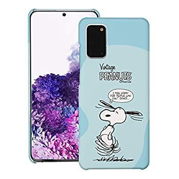 【中古】【輸入品・未使用】Galaxy S20 Plus ケース と互換性があります Peanuts Snoopy ピーナッツ スヌーピー ハード ケース/艶消しの硬い スリム スマホ カバー 【 ギャ