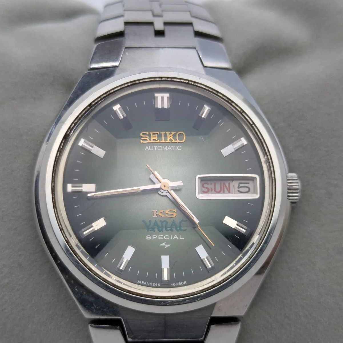 KINGSEIKO キングセイコー VANAC 5246-6050 自動巻き腕時計 ヴィンテージ