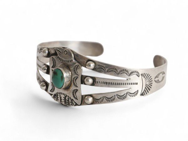 お得なクーポン配布中!】 50s 60s ☆ ナバホ ターコイズ