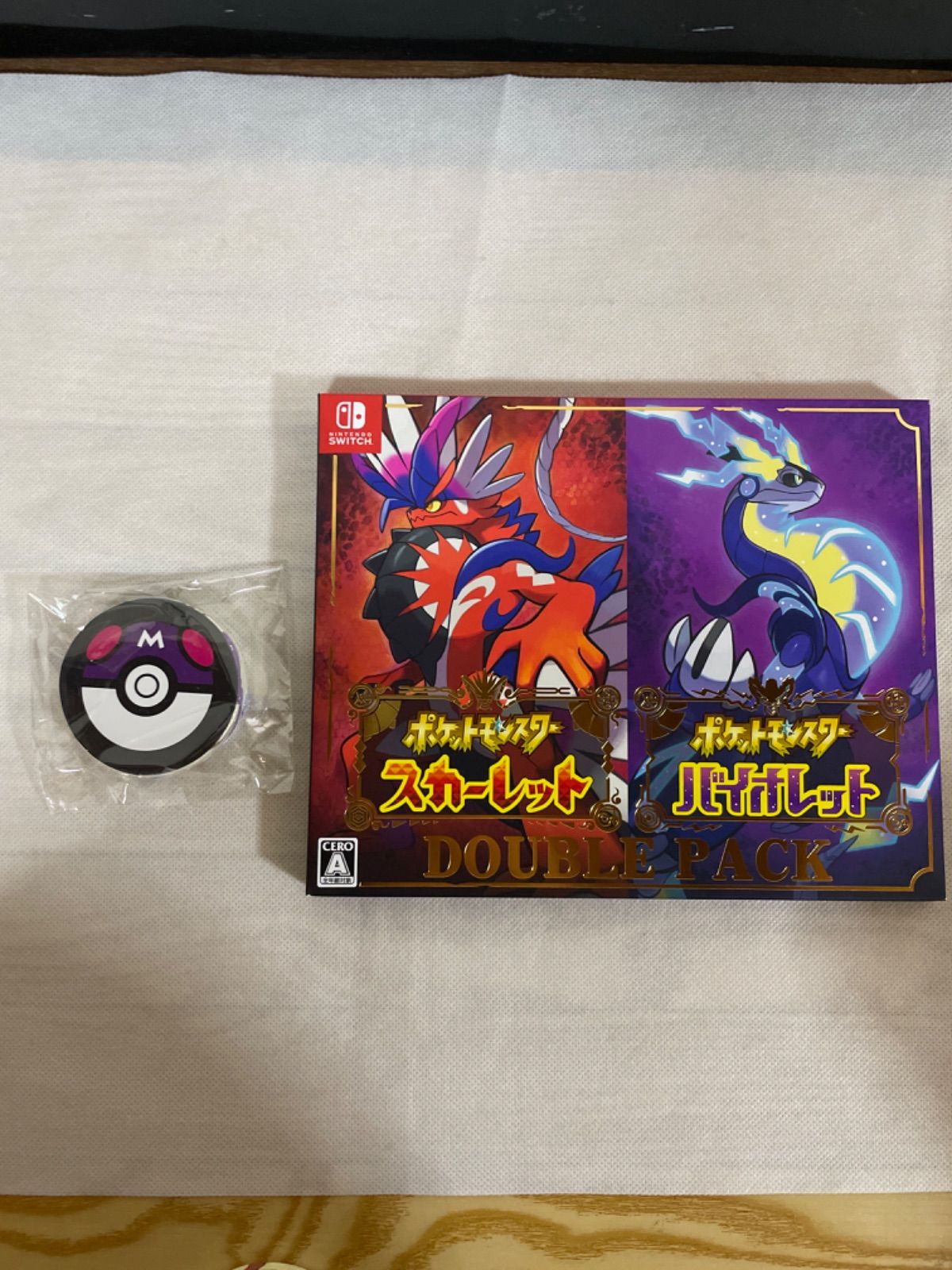 新品 ポケモンスカーレット・バイオレット ダブルパック Switch