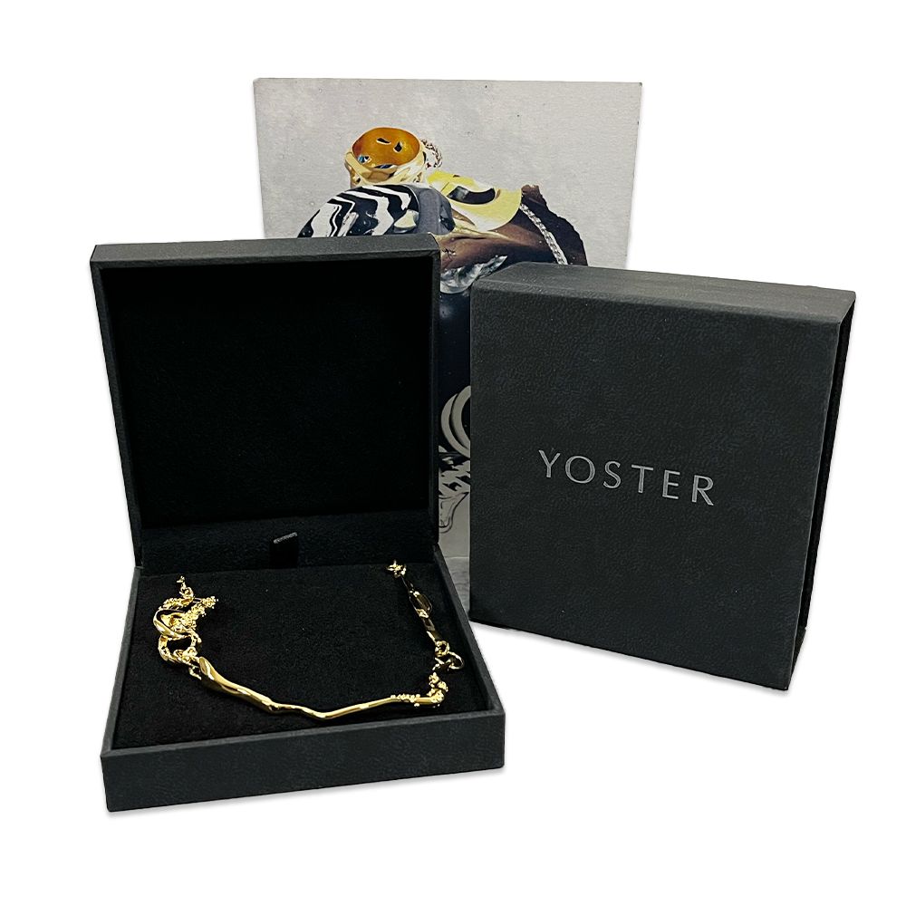 新品】YOSTER ヨースター ネックレス ゴールド Eclectic Nest Small 
