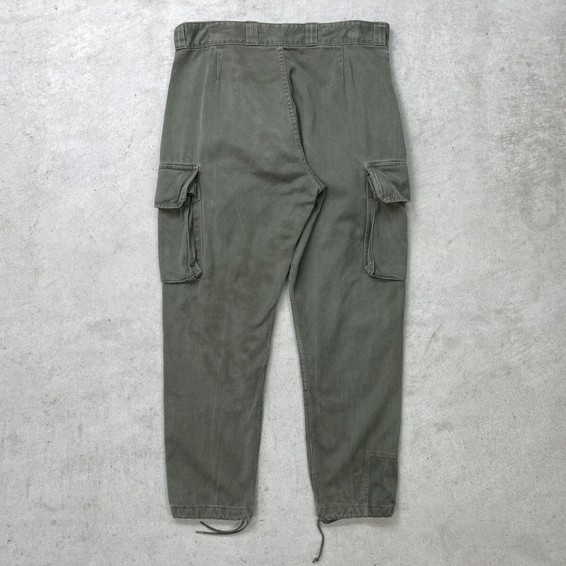 70年代 フランス軍 M-64 カーゴパンツ ミリタリーパンツ メンズW30相当
