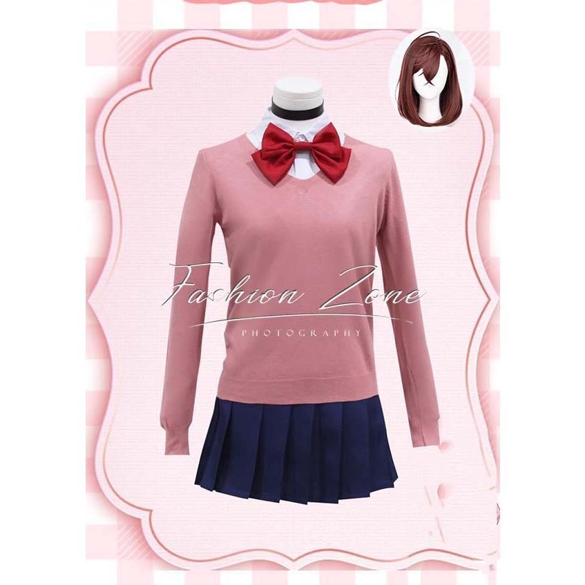 ◆ダンダダン DAN DA DAN 風 綾瀬桃 モモ コスプレ衣装 ウィッグ cosplay ハロウィン 演出服 変装
