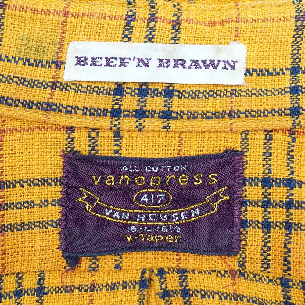 ヴァンヒューセン VAN HEUSEN 60s 60年代 ボタンダウンシャツ BD 417