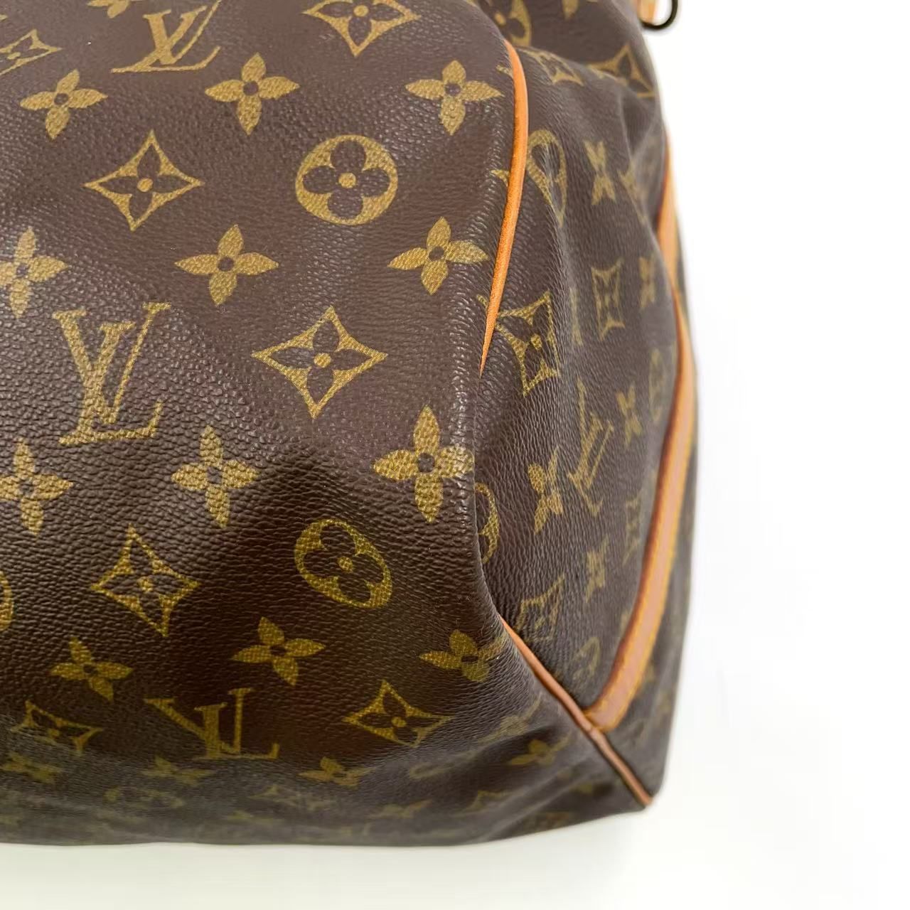 LOUIS VUITTON キーポル バンドリエール60 モノグラム モノグラム レザー×PVC ブラウン ボストンバッグ ゴールド M41412 DECORATOM_COM_BR