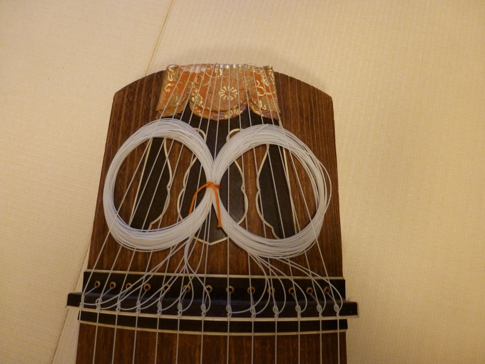 木製琴 13弦 良品】琴 和楽器 弦楽器 13弦 和琴 木製 13弦