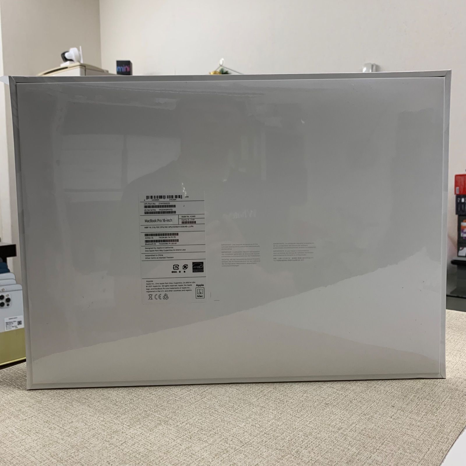 新品未開封 MacBook Pro 16インチ A2485 - メルカリ