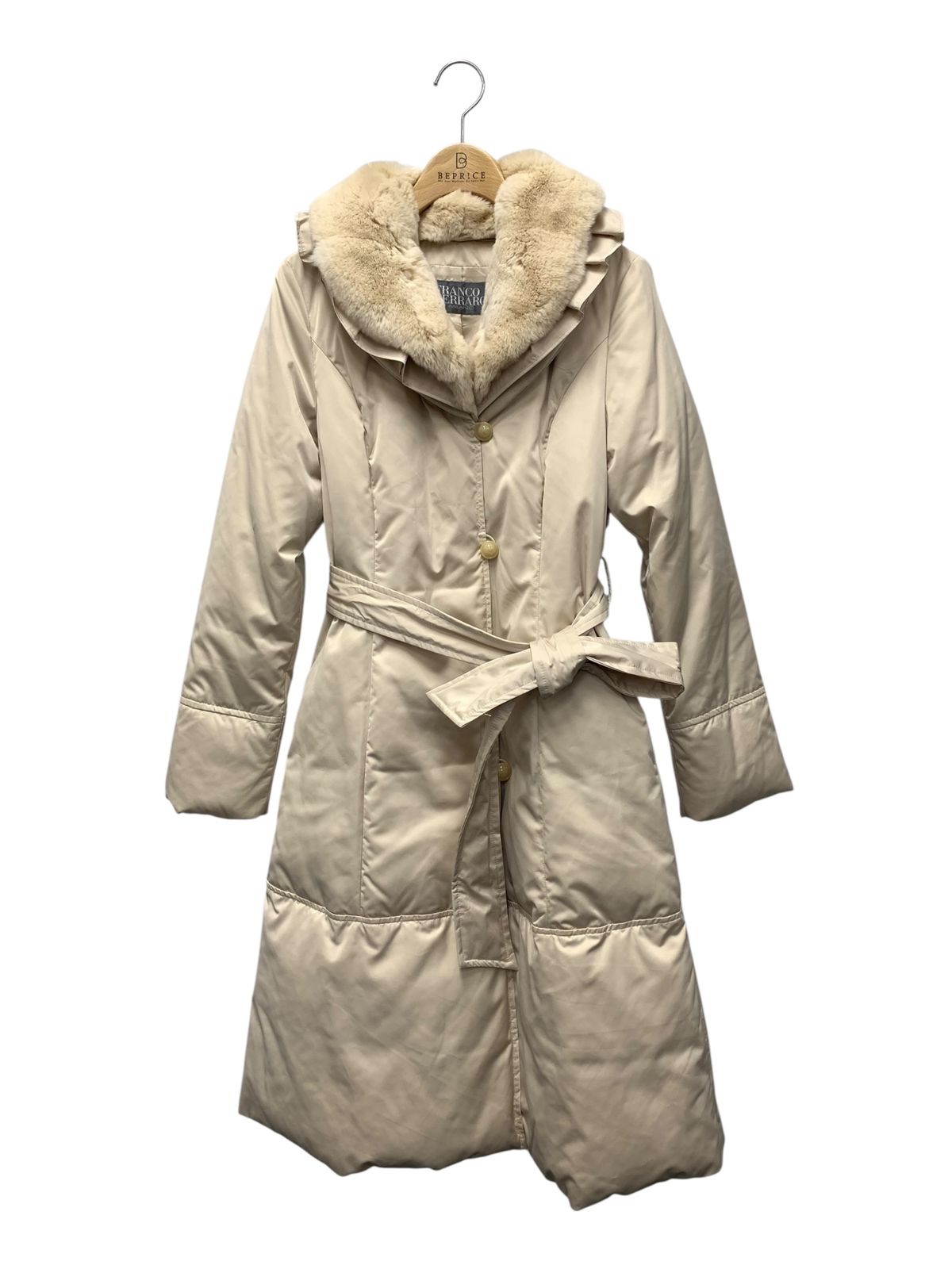 AMERI】FAKE LAYERED DENIM LONG COAT AMERI】FAKE LAYERED DENIM LONG