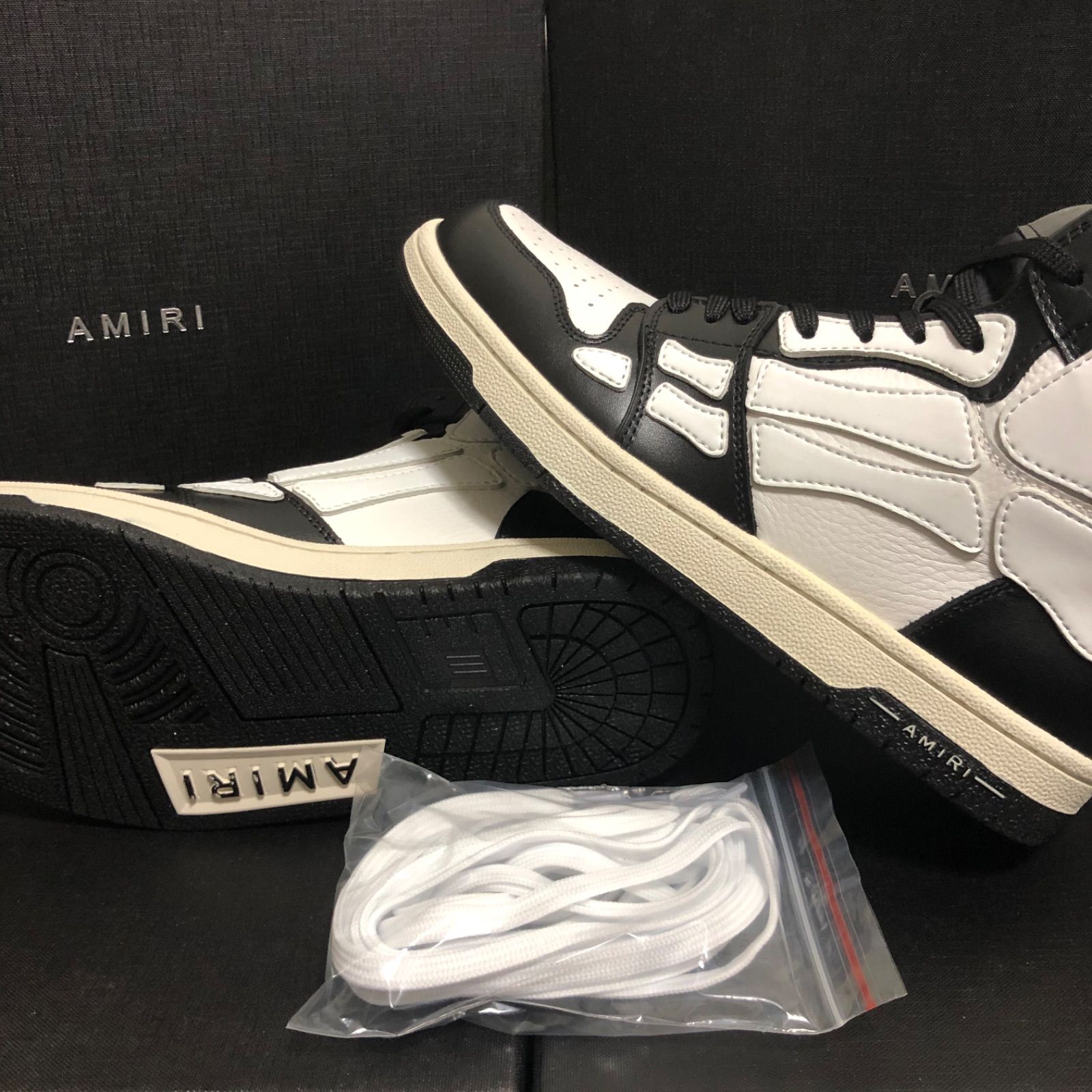 新品✨ AMIRI Skel HI ハイカット スニーカー メンズ 靴 アミリ - AMI