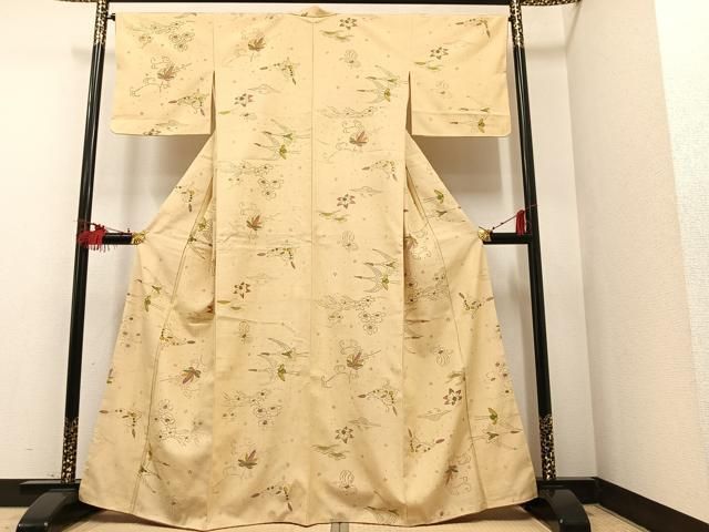 平和屋着物●上質な小紋　紬地　成り物　正絹　逸品　AAAZ0591ph 平和屋着物○上質な小紋 紬地 成り物 正絹 逸品 AAAZ0591ph 楽天市場】