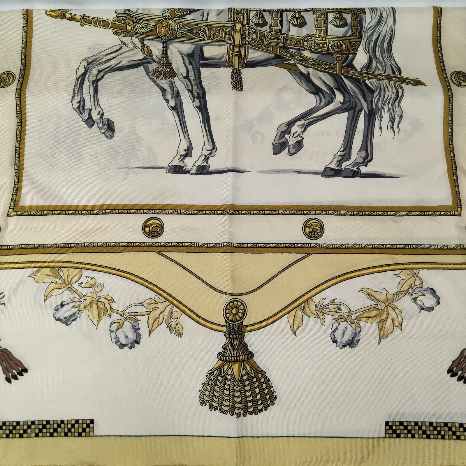 ✨️HERMES✨️エルメスカレ90 Harnais Francais PREMIER EMPIRE 