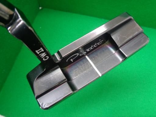 Piretti COTTON WOOD II ブラック 375 G 33インチ パター PT スチール フレックスその他 メンズ 男性用 右利き 右用 Cランク ゴルフクラブ