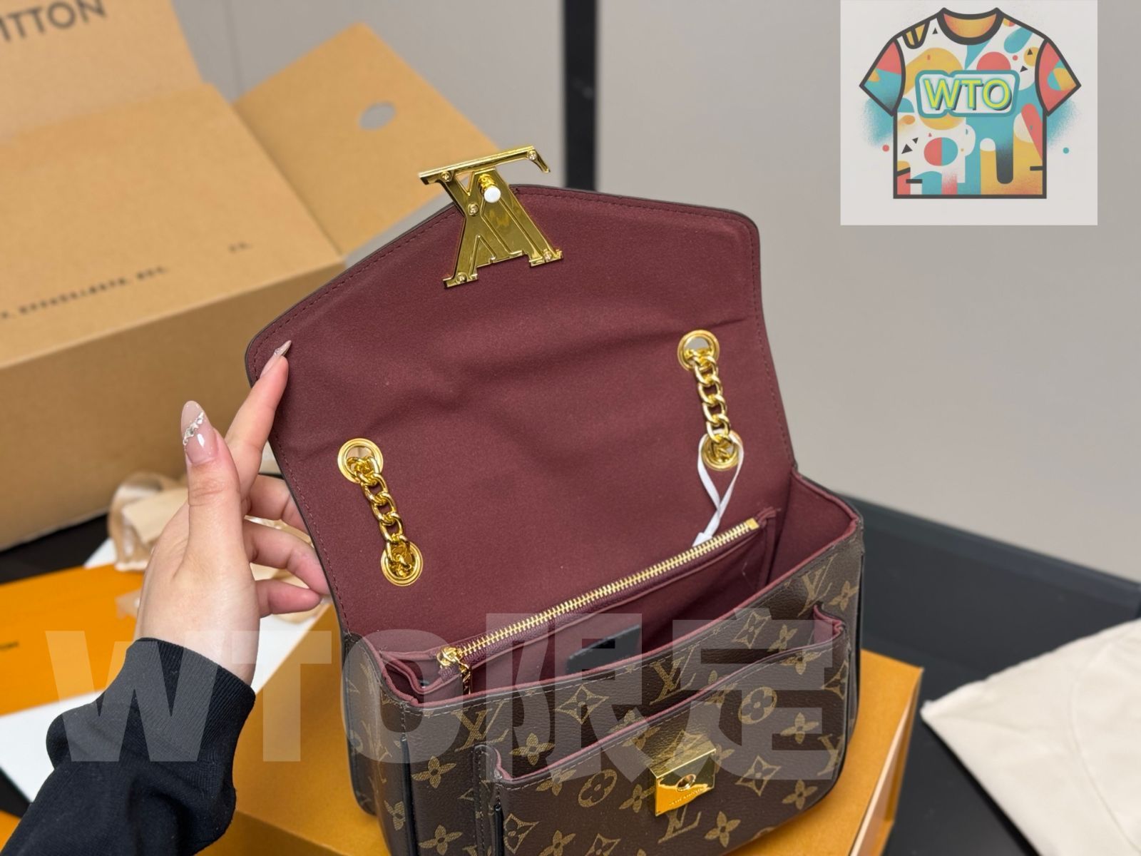 ルイ・ヴィトン メッセンジャーバッグ ブラウン Louis Vuitton メッセンジャーバッグ ブラウン/イエロー - メルカリ