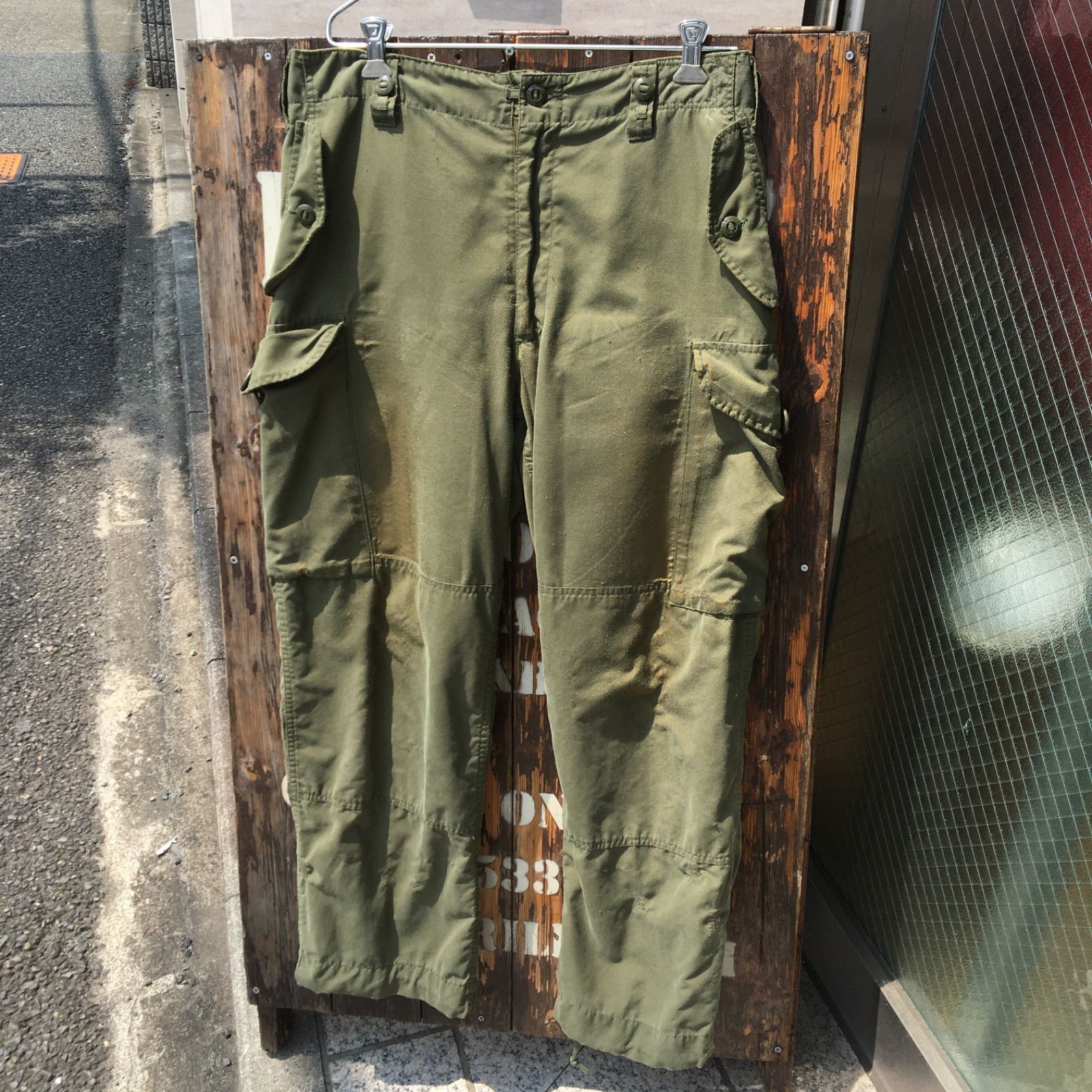 80's Vintage【Canadian Army】MK3 Light Weight Combat Cargo pants