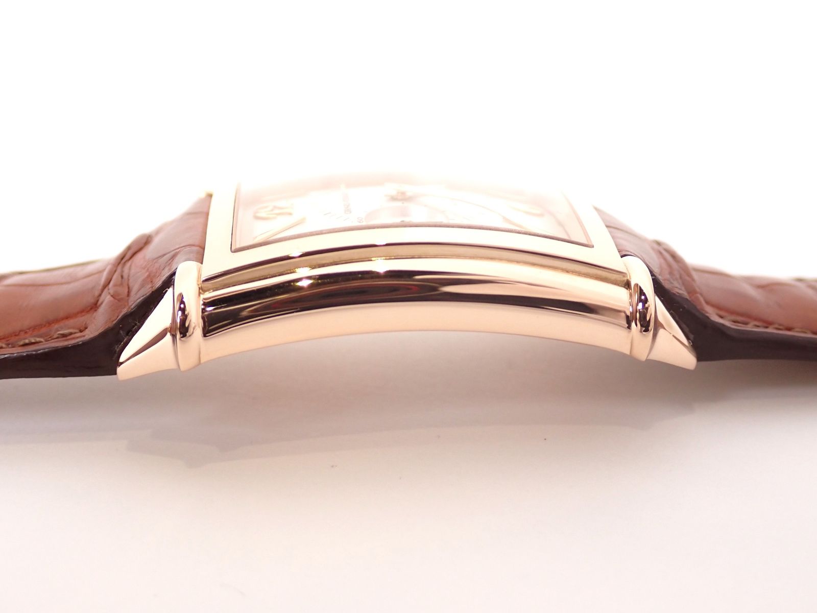 新仕上げ済 GIRARD PERREGAUX(ジラール・ペルゴ) ウォッチ ヴィンテージ1945 25835-35-161-0 自動巻き 腕時計 シルバー AT PG/革