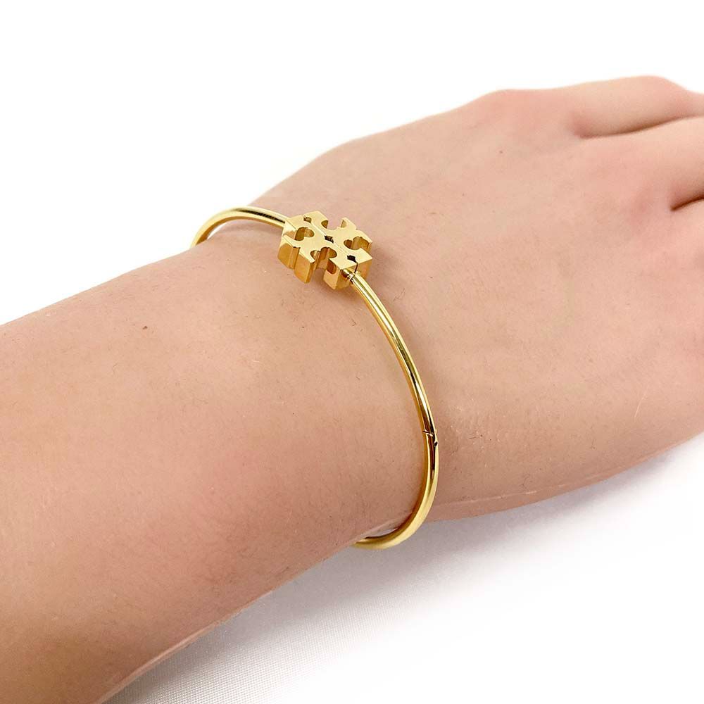 TORY BURCH トリーバーチ 157954 720 ELENOR HINGED CUFF エレノア ヒンジド カフ バングル