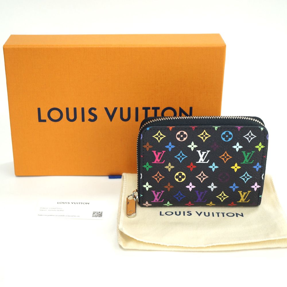 新品未使用 ルイヴィトン モノグラム マルチカラー ジッピーコインパース 村上隆 LV×TM ジッピー・コイン パース」M13409「ヴィトン×村上隆
