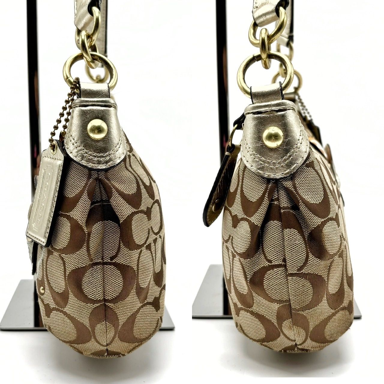 ✨良品✨ COACH コーチ 2way アクセサリーポーチ ショルダーバッグ  