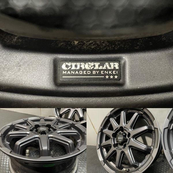 ENKEI AME CIRCLAR エンケイ サーキュラー 16インチ 4本 6.5J5HPCD114