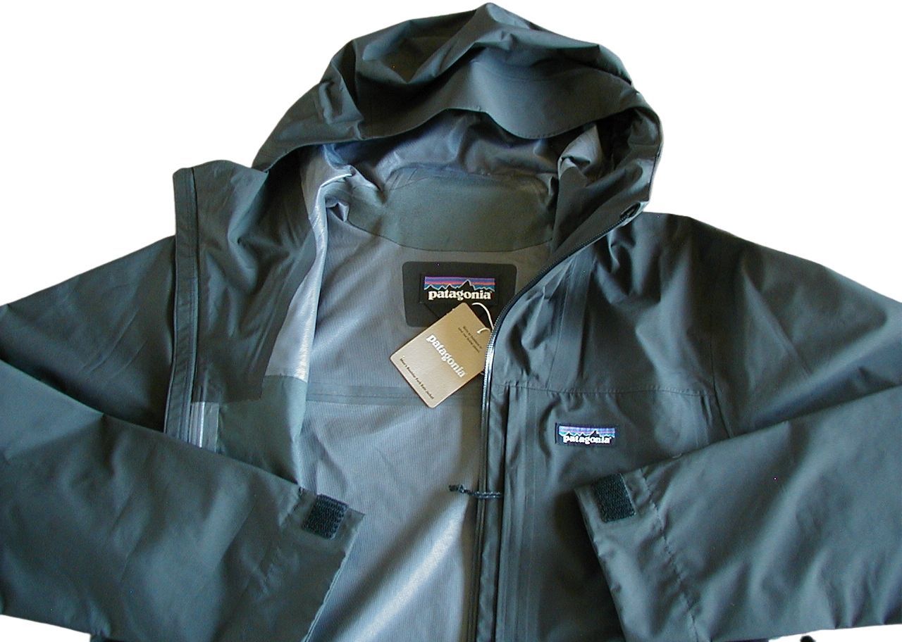 送料込 S パタゴニア M’s ボルダー フォーク レイン ジャケット patagonia Black BLK