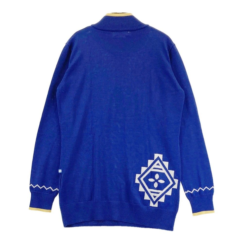 サイズ：L MUNSING WEAR マンシングウェア ハーフジップ ニット