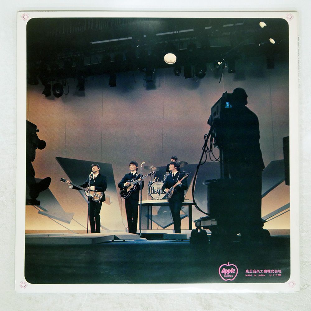 帯 国内盤 BEATLES/PLEASE PLEASE ME/APPLE RECORDS AP8675 LP