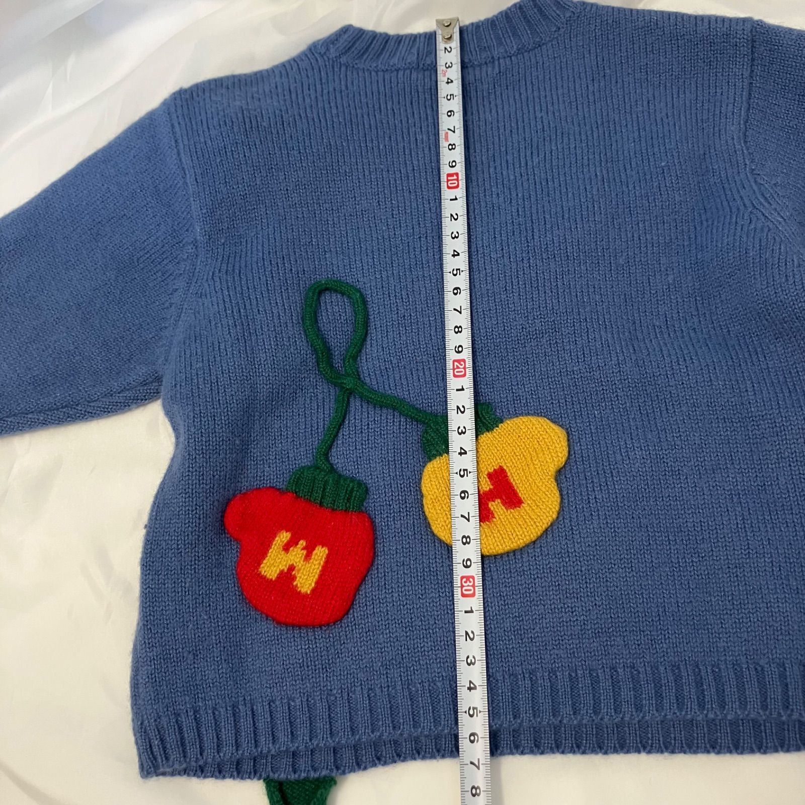 369ミキハウスmikihouse95size 立体くまさんセーター