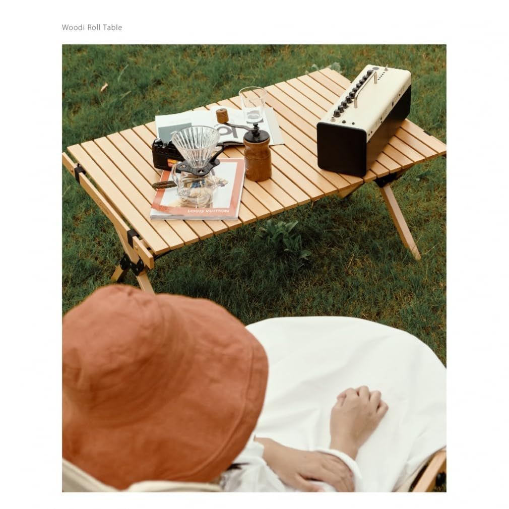 Smore(スモア) キャンプ テーブル Woodi Roll Table 120 rsRT001a12