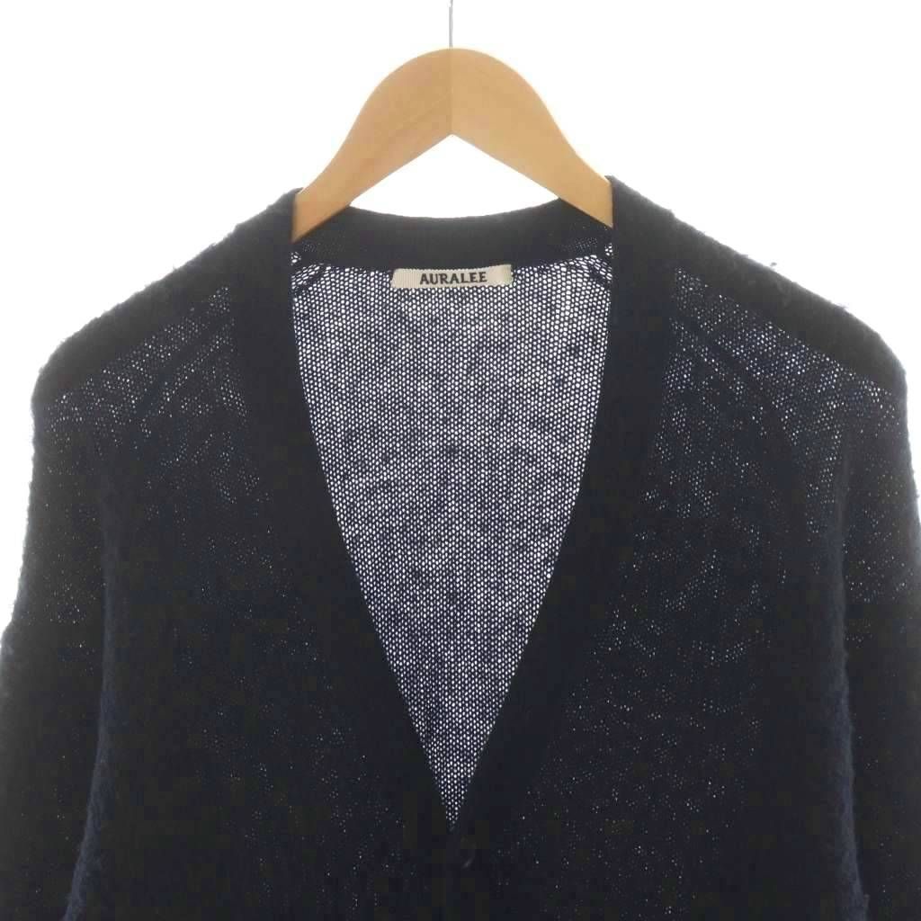 AURALEE 24AW WOOL CASHMERE KNIT CARDIGAN AURALEE women's / BABY