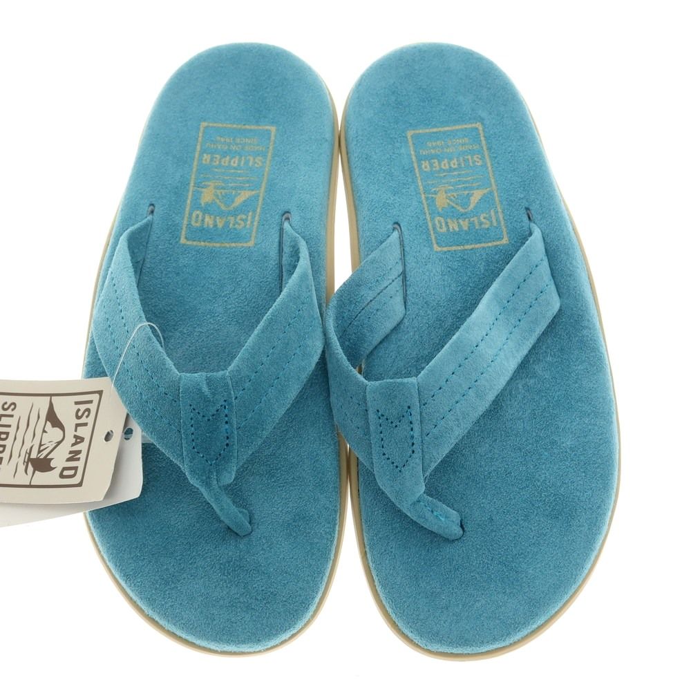 中古】【未使用】アイランドスリッパ ISLAND SLIPPER スエード トング 