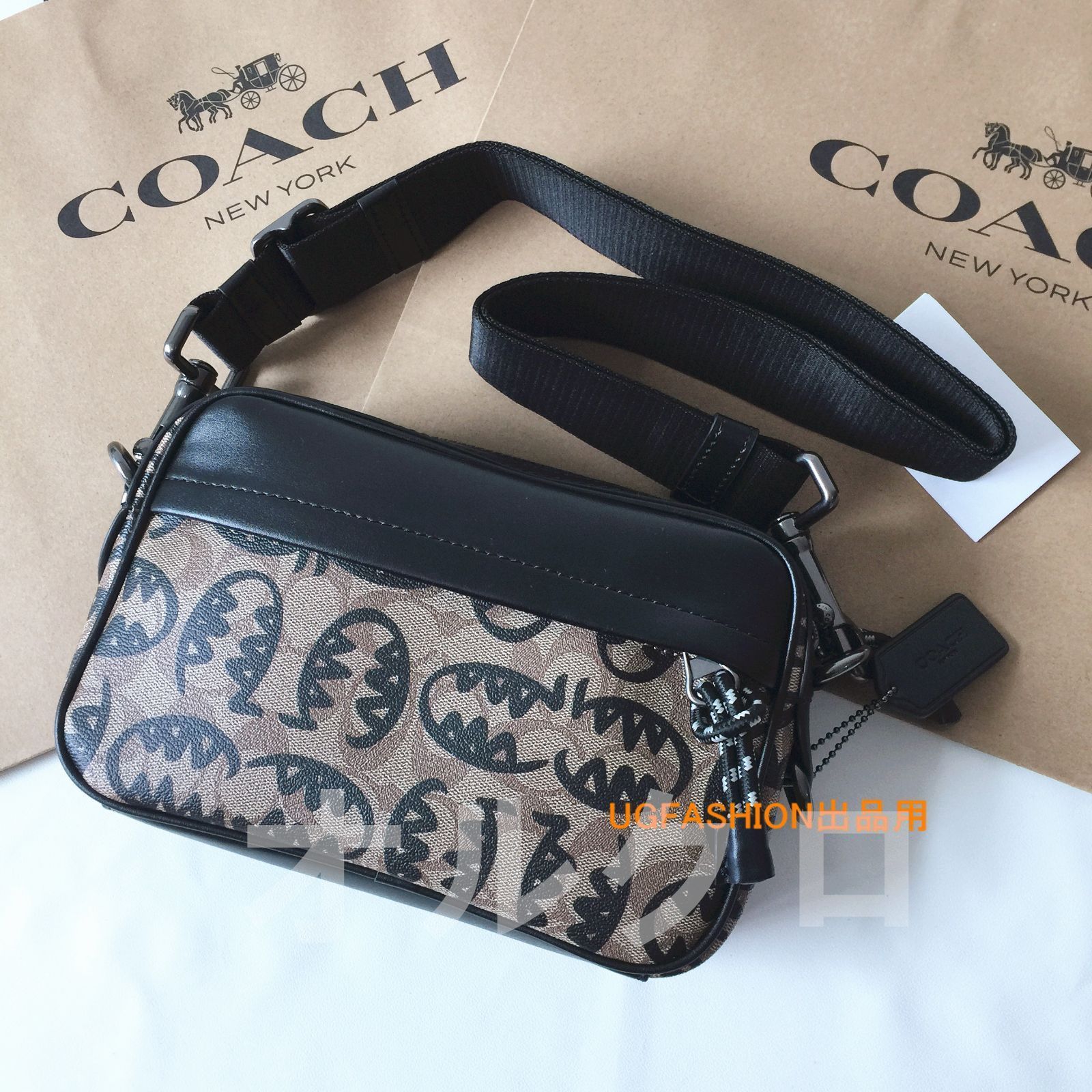 コーチバッグ＞COACH/コーチバッグ ショルダーバッグ 2526 Guang Yuコラボ クロスボディー ショルダーバッグ 斜めがけバッグ  アウトレット品 紙袋付属 新品未使用 - メルカリ