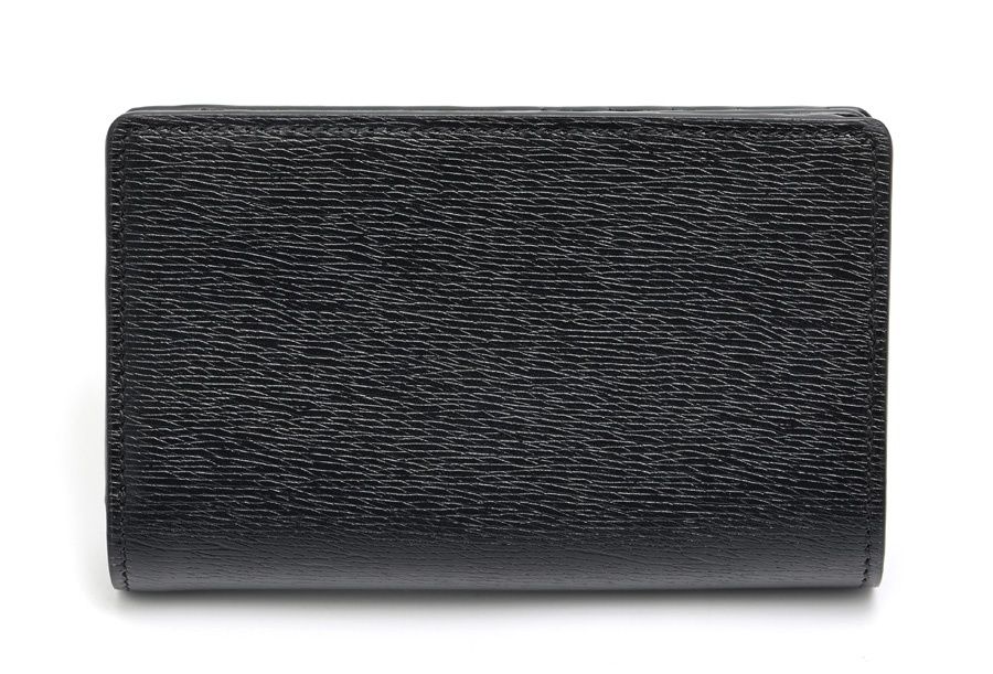 グッチ / GUCCI スクリプト カードケース ウォレット / 二つ折り財布  