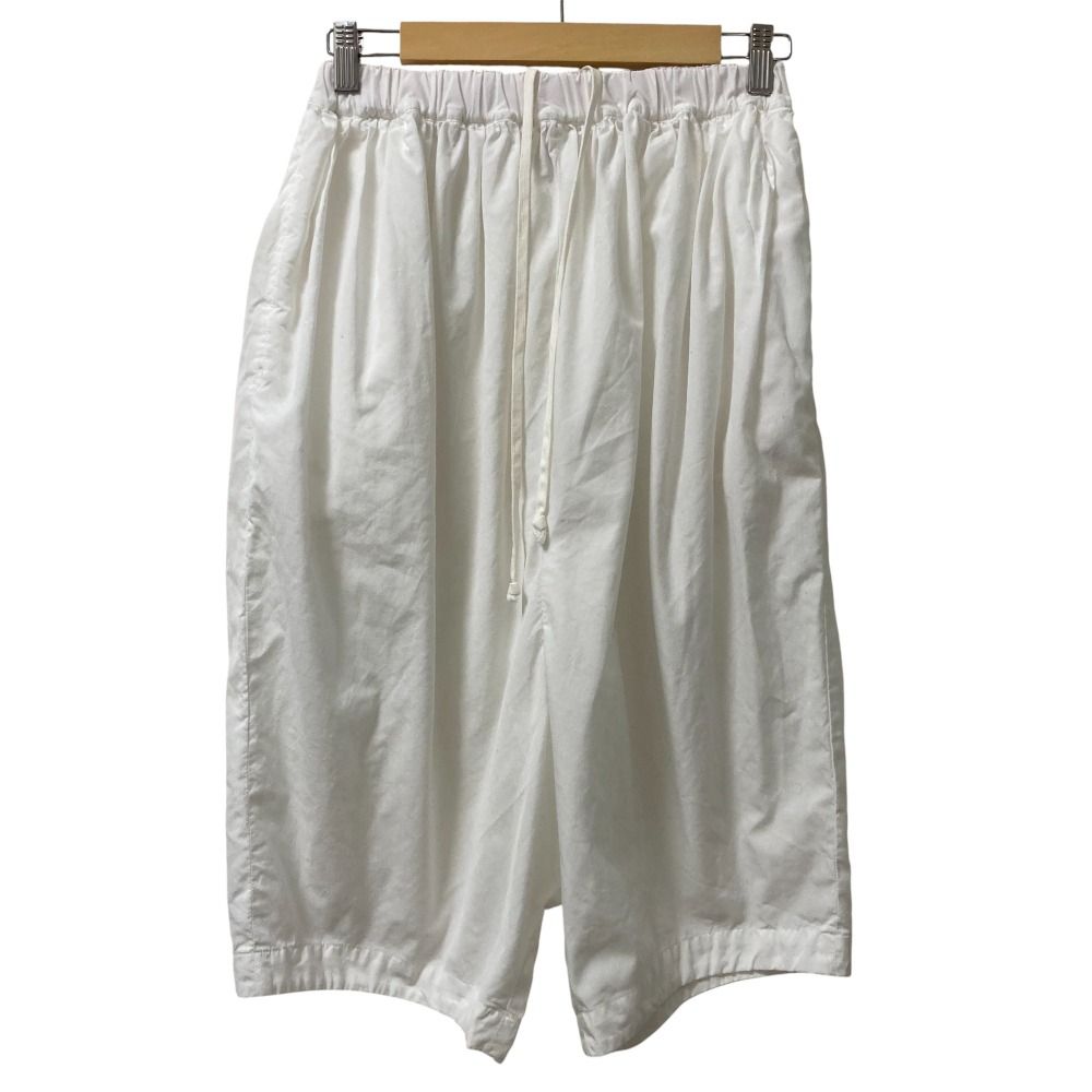 AD2015 COMME des GARCONS コムコム コムデギャルソン イージーサルエルパンツ XS ホワイト レディース 古着