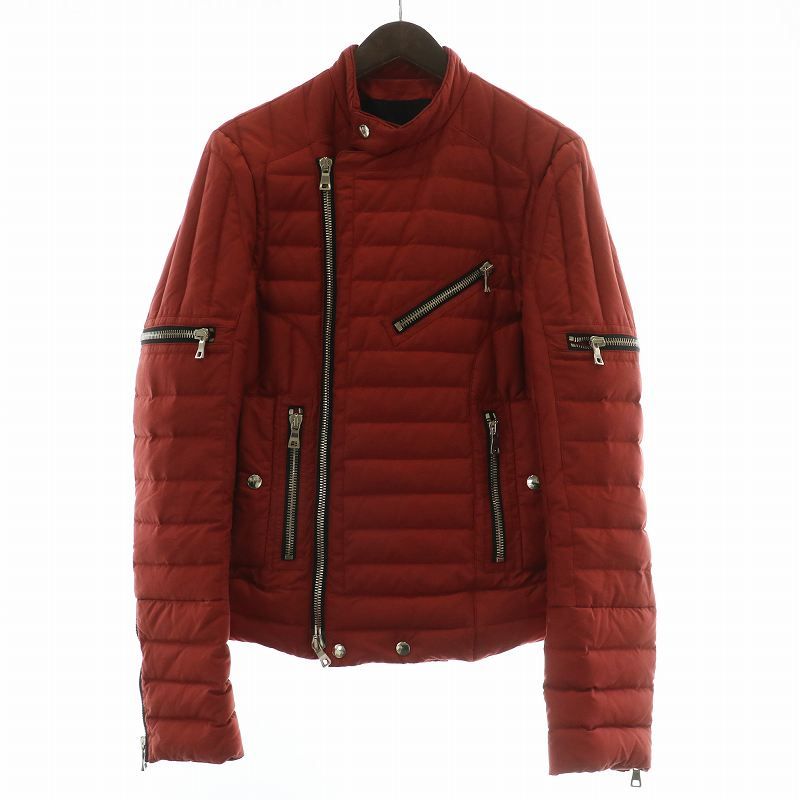 ジャケット・アウター BALMAIN BHR BLOUSON RIDERS バルマン BALMAIN 15AW BHR BLOUSON RIDERS バイカー ダウンジャケット